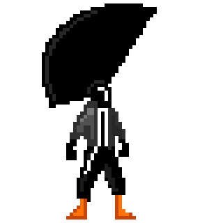 Rex pixel art animation